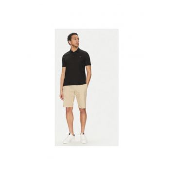 Tricou polo barbati  25411232 - Bumbac - Negru
