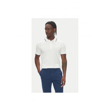 Tricou polo barbati  30-404010 - Bumbac - Alb