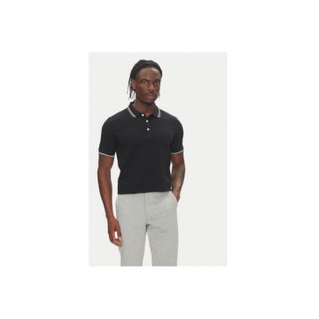 Tricou polo barbati  30-404010 - Bumbac - Negru