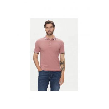 Tricou polo barbati  30-404010 - Bumbac - Roz