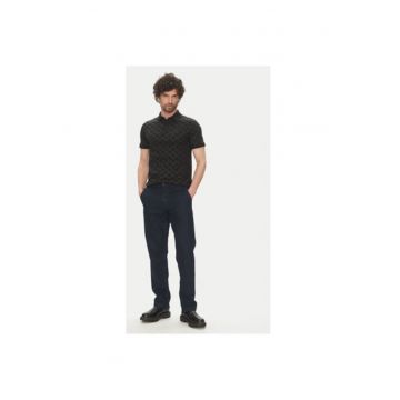 Tricou polo barbati  745070 552251 - Bumbac organic - Negru