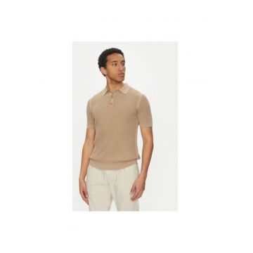 Tricou polo barbati  Bumbac - Bej