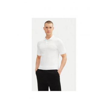 Tricou Polo barbati Ea7 Emporio Armani - 7M000300 AF13739 - Viscoza/Poliamida - Alb