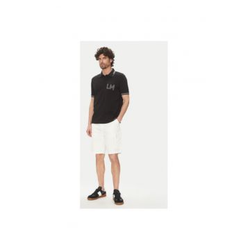 Tricou Polo barbati  MAP009 PK001 - Bumbac/Elastan - 3XL INTL - Negru
