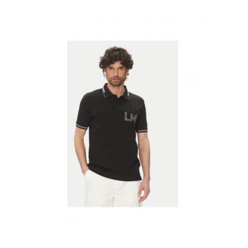 Tricou polo barbati  MAP009 PK001 - Bumbac - Negru