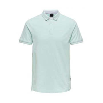 Tricou polo barbati  Sons - 22024827 - Bumbac organic - Verde