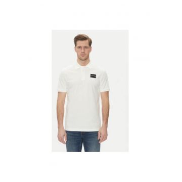 Tricou polo barbati  UMP25170PO - Bumbac - Alb