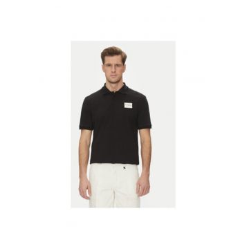 Tricou polo barbati  UMP25170PO - Bumbac - Negru