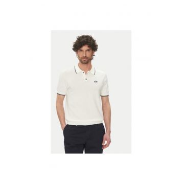 Tricou polo barbati  YC041 - Bumbac - Alb