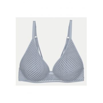 Sutien -  10217428 00MQ - poliester/poliamida/elastan - albastru -