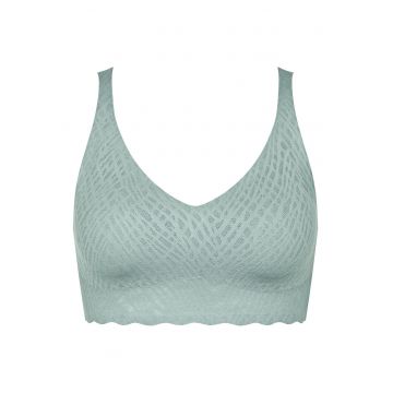 Sutien  10219598 - turcoaz - 76% poliamida - 24% elastan