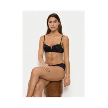 Sutien -  10222359 - poliamida/elastan - negru