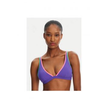 Sutien bikini dama  DRINO MOSAICOLO - Sintetic - Mov