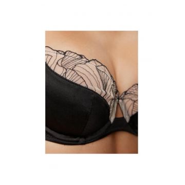Sutien Dama -  304178856 - Nailon/Elastan - Negru