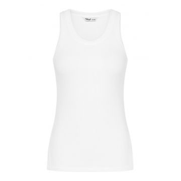 Top dama  10221176 - Lyocell/Elastan - Ecru