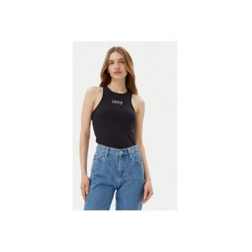 Top dama  A9415-0005 - Bumbac - Negru