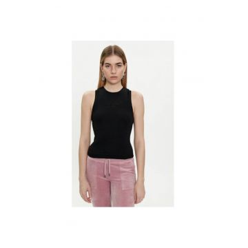 Top dama  JCBLV223811 - Bumbac - S INTL - Negru