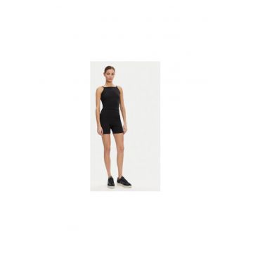 Top slim fit din bumbac