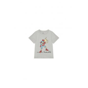 Tricou -  60% bumbac - 40% poliester reciclat - gri - 6