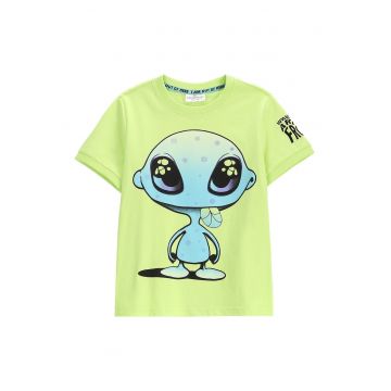 Tricou baieti  WC5143203CBK - Bumbac - Verde