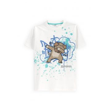 Tricou baieti  WC5143203VBB - Bumbac - Alb