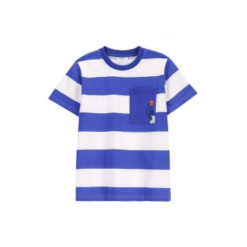 Tricou baieti  WC5143208VBC - Bumbac - Albastru