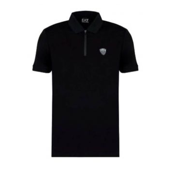 Tricou barbati 8NPF13 -  Viscoza/Poliamida - Negru