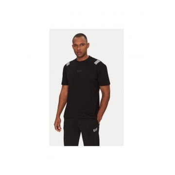 Tricou barbati Ea7 Emporio Armani - 7M000266 AF10375 - Bumbac - Negru