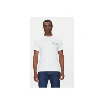 Tricou barbati  MTS0502WH11 - Bumbac - S INTL - Alb