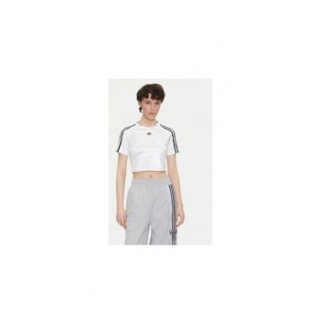 Tricou crop cu logo 00