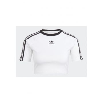 Tricou crop din bumbac.
