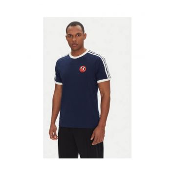 Tricou cu detalii contrastante