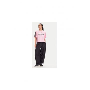 Tricou cu imprimeu frontal cu text