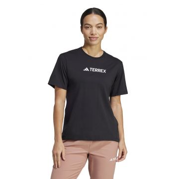 Tricou cu imprimeu logo pentru drumetii