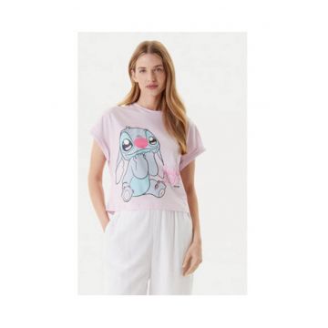 Tricou dama Benetton multicolor