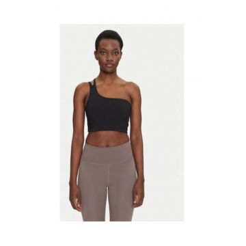 Tricou dama -  Colectivul Prietenei-1032 - negru - poliester reciclat -