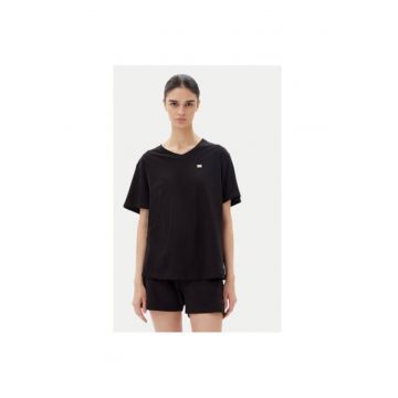 Tricou dama Ea7 Emporio Armani - 7W000029 AF10373 - Bumbac - 2XL INTL - Negru