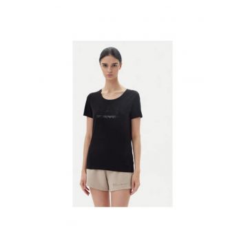 Tricou dama Ea7 Emporio Armani - 7W000094 AF10373 - Bumbac - Negru