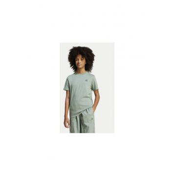 Tricou  din bumbac cu detaliu logo -