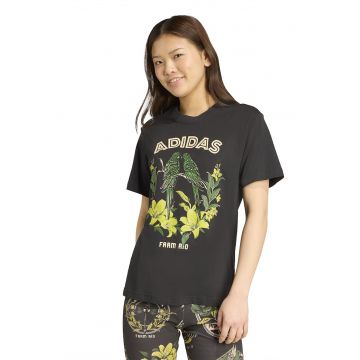 Tricou din bumbac cu imprimeu contrastant