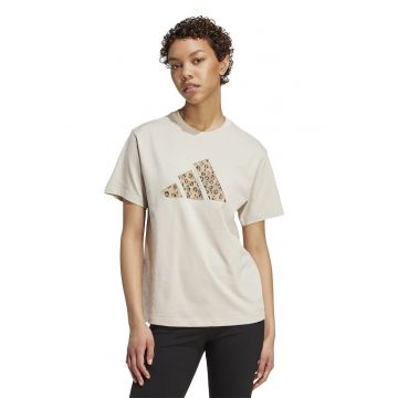 Tricou din bumbac cu imprimeu logo