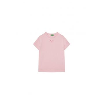 Tricou fete  3P4ZC10O0 - Bumbac - Roz