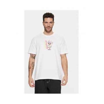 Tricou la baza gatului cu imprimeu logo