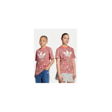 Tricou lifestyle cu imprimeu floral
