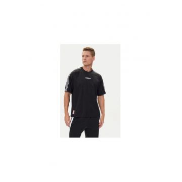 Tricou lifestyle cu imprimeuri logo