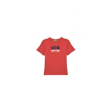 Tricou pentru baieti  3I1XG10JO - Bumbac - Rosu