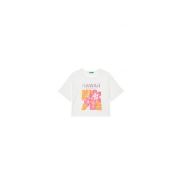 Tricou pentru fete  35RYC10OZ - Bumbac organic - Mov