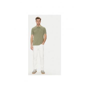 Tricou Polo barbati  10019371 30045619 - Bumbac organic - 3XL INTL - Verde