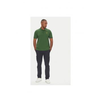 Tricou polo barbati  251PO1308P82 - Bumbac - Verde