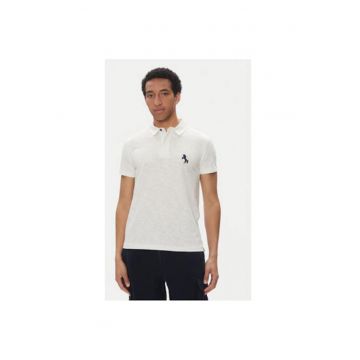 Tricou polo barbati  251PO1857J680 - Bumbac - Alb